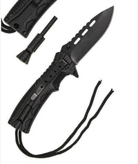 Briceag Mil-Tec Paracord Fire Starter Black