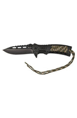 Briceag Mil-Tec Paracord Fire Starter – deschis, vedere laterală
