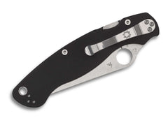 Briceag Military 2 G10 Black SpyderEdge Spyderco- Lama Zimtata, Maner G10