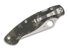 Briceag Military 2 G10 Digital Camo PlainEdge Spyderco- Robust, EDC
