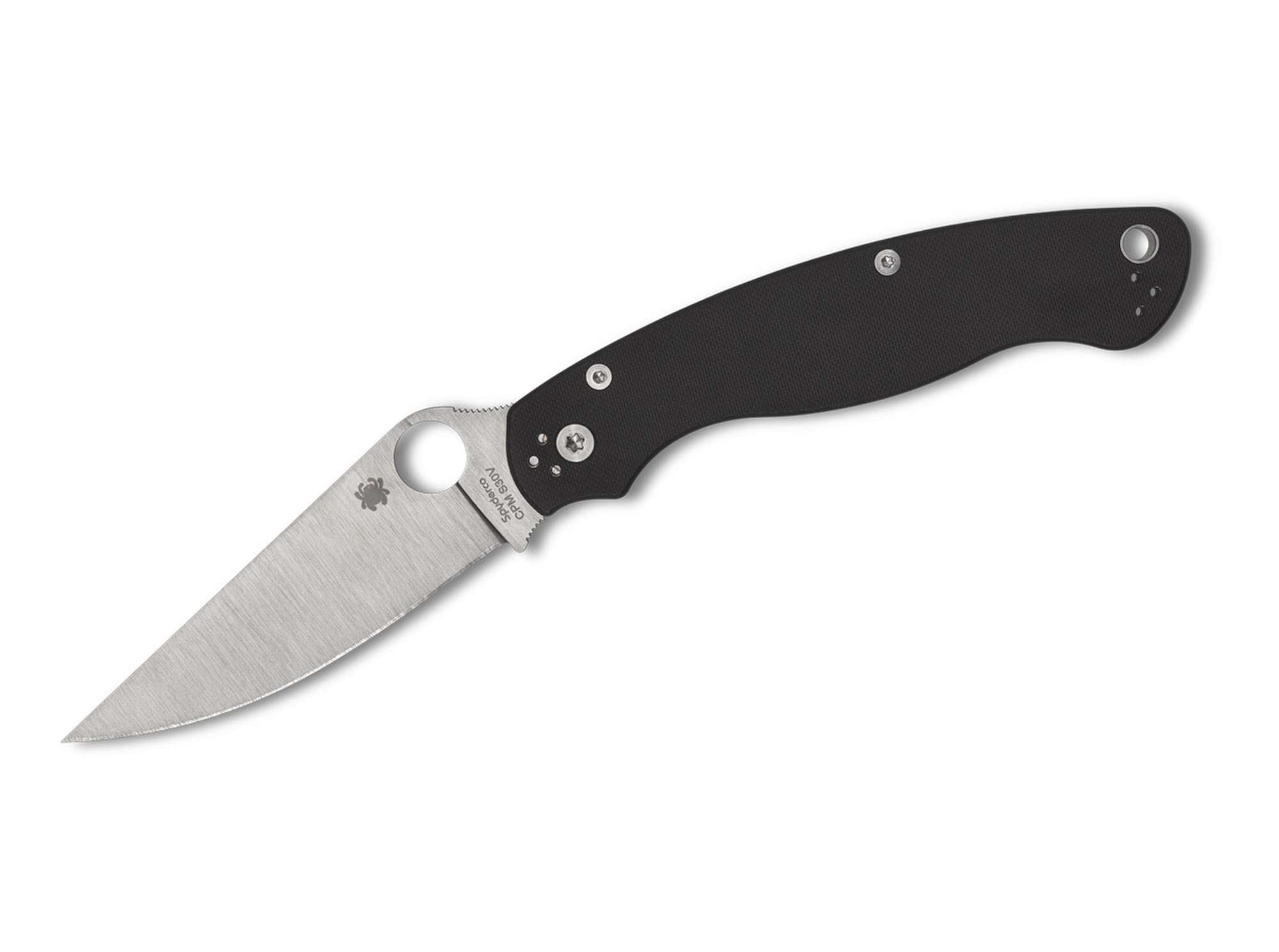 Briceag Military 2 PlainEdge Spyderco- Blocare Compression Lock, Maner G10