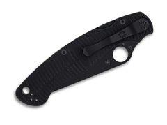 Briceag Military 2 Salt Magnacut Black G10 Spyderco- Lama DLC, Maner G10