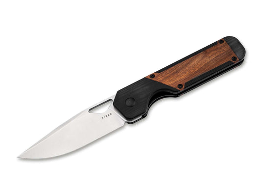 Briceag Militaw G10 Black Mkuruti Kizer- Design Futuristic, Maner G10 si Mkuruti