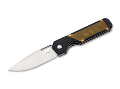 Briceag Militaw G10 Black PEI Kizer- Lama 154CM, Maner G10/PEI