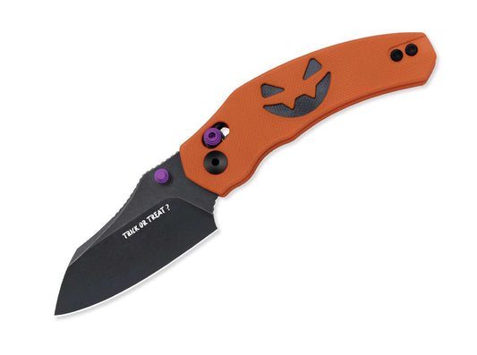 Briceag Mini Bulldog Kizer- Ediție Halloween, Lamă Nitro-V