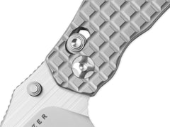 Briceag Mini Bulldog S45VN Grey Ti Kizer- Lama S45VN, Maner Titan