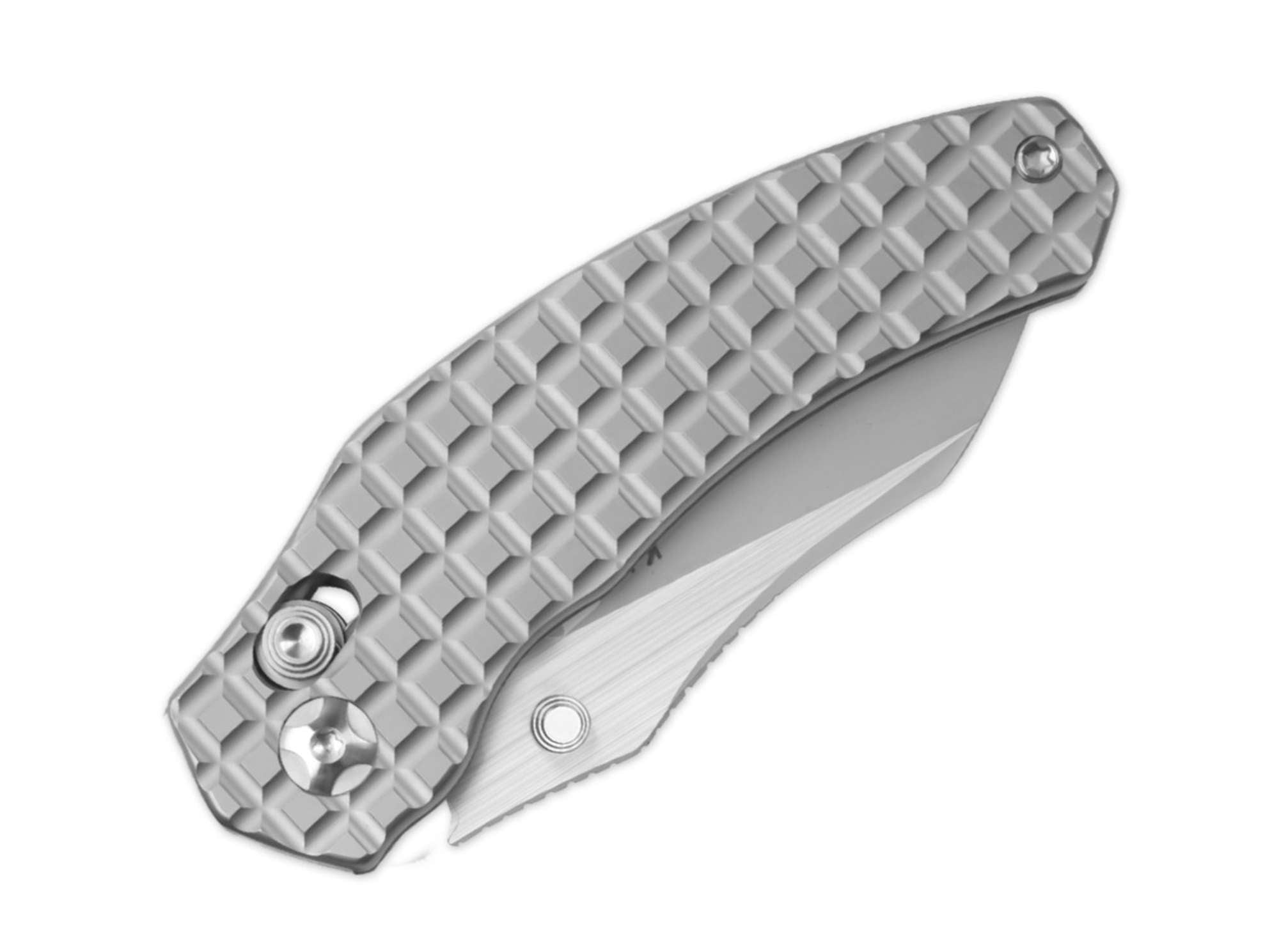 Briceag Mini Bulldog S45VN Grey Ti Kizer- Lama S45VN, Maner Titan