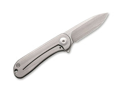 Briceag Mini Elementum Brass CIVIVI- Maner din Alama, Sistem Framelock