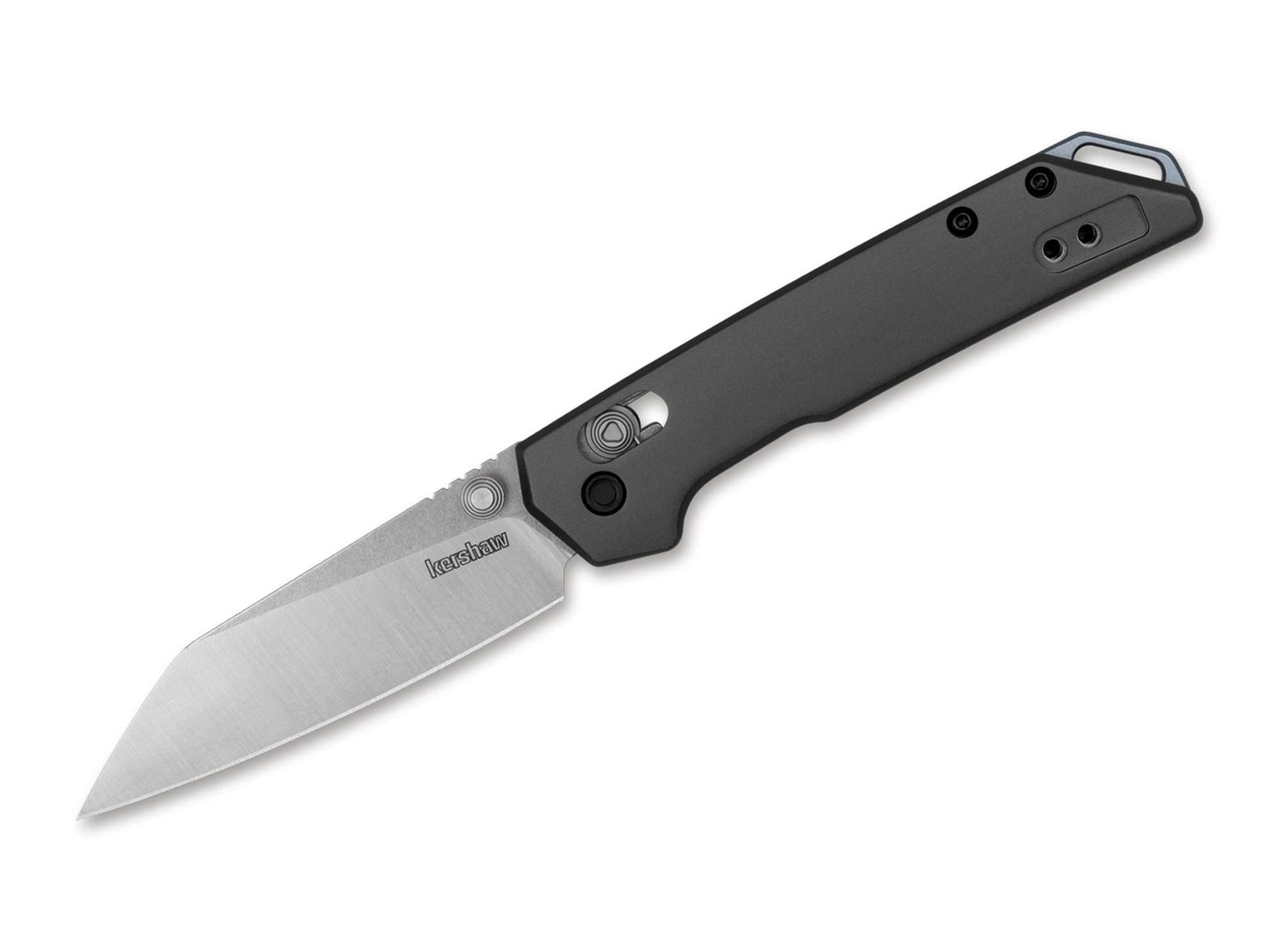 Briceag Mini Iridium Reverse Tanto Kershaw- Lama D2 Reverse Tanto, Mecanism DuraLock