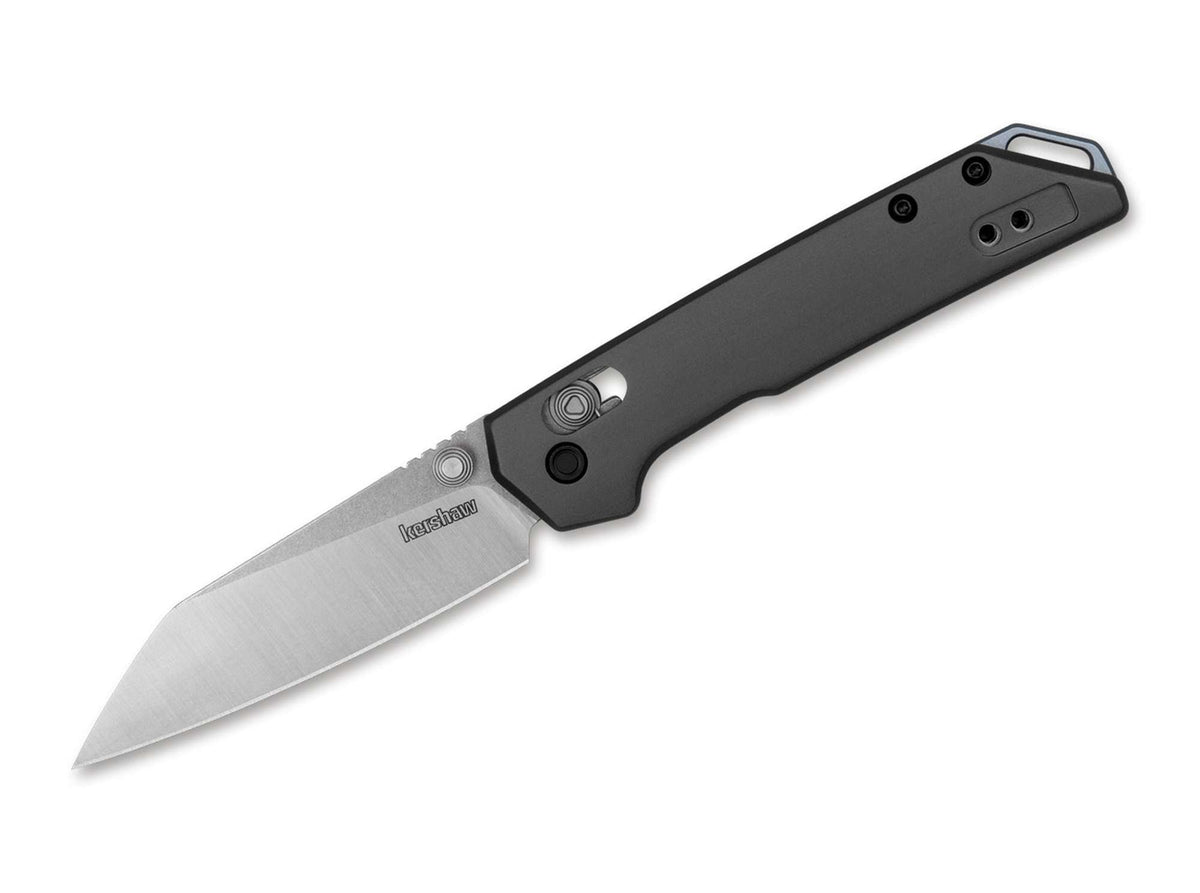 Briceag Mini Iridium Reverse Tanto Kershaw- Lama D2 Reverse Tanto, Mecanism DuraLock