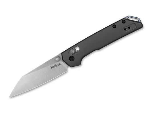 Briceag Mini Iridium Reverse Tanto Kershaw- Lama D2 Reverse Tanto, Mecanism DuraLock