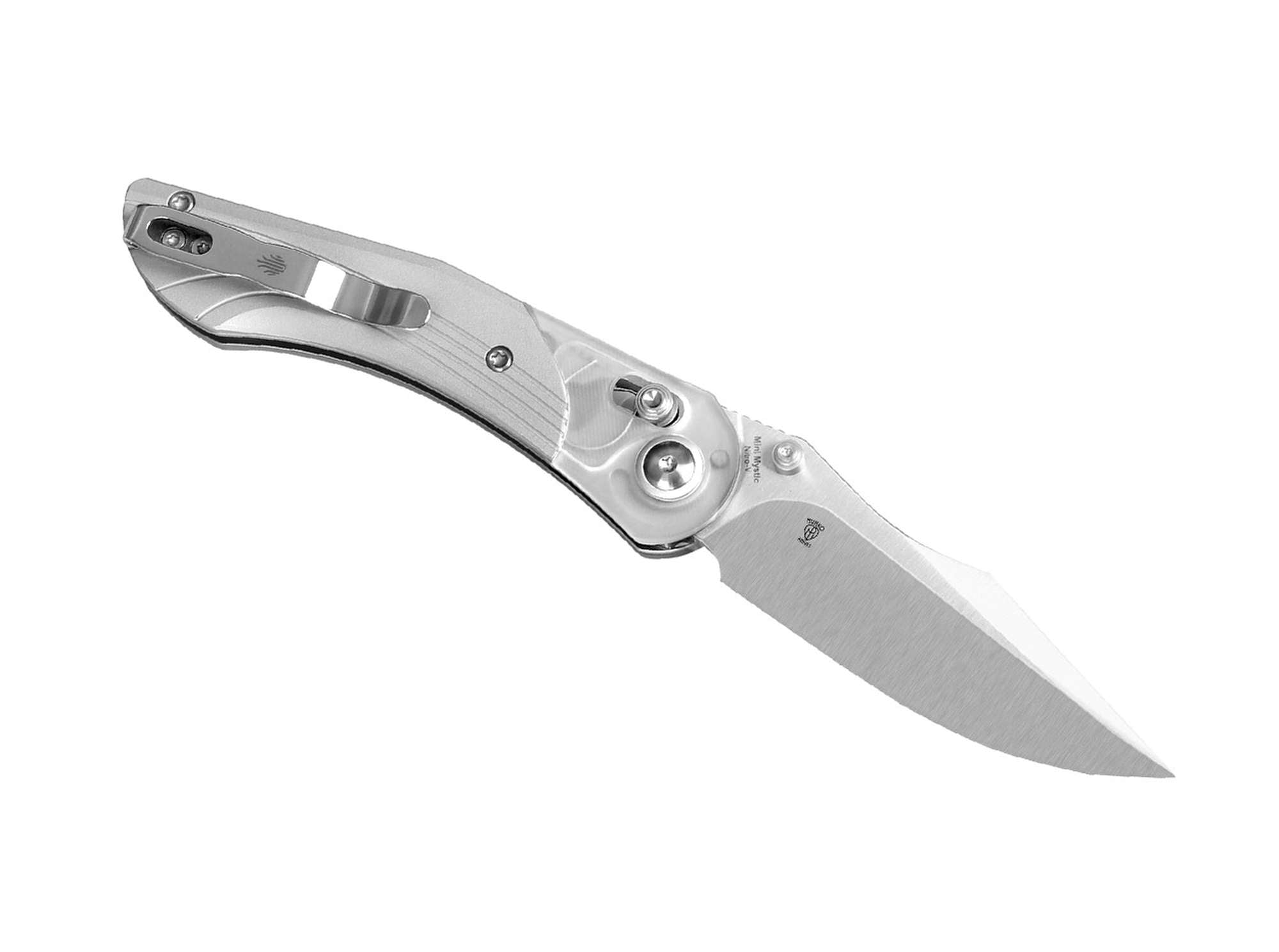 Briceag Mini Mystic Nitro-V Acrylic & Aluminum Kizer- Lama Nitro-V, Maner Acril