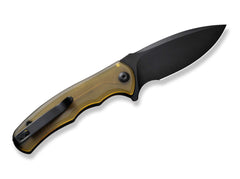 Briceag Mini Praxis Ultem Amber & Black CIVIVI- Lama D2, Maner Ergonomic Ultem