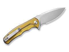 Briceag Mini Praxis Ultem Amber CIVIVI- Maner Ultem Amber, Lama D2