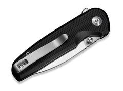 Briceag Mini Shakan Nitro-V Black Aluminum CIVIVI- Maner Aluminiu, Blocare Button Lock