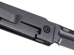 Briceag MinimalX Frame Lock All Black CRKT- Lama Tanto, Frame Lock