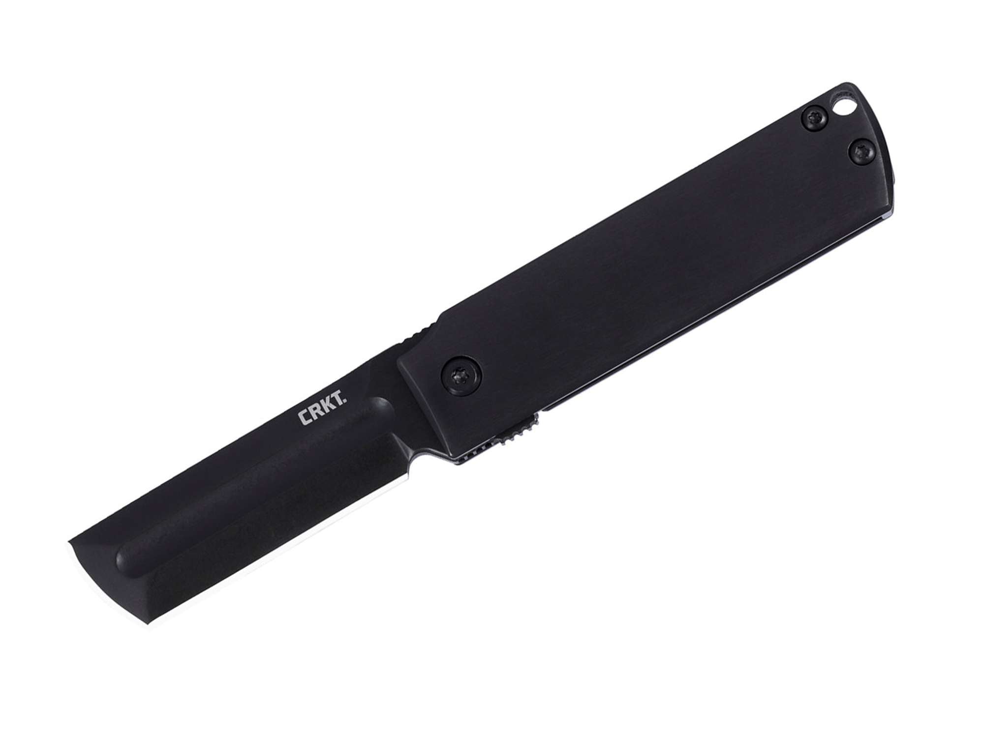 Briceag MinimalX Frame Lock All Black CRKT- Lama Tanto, Frame Lock
