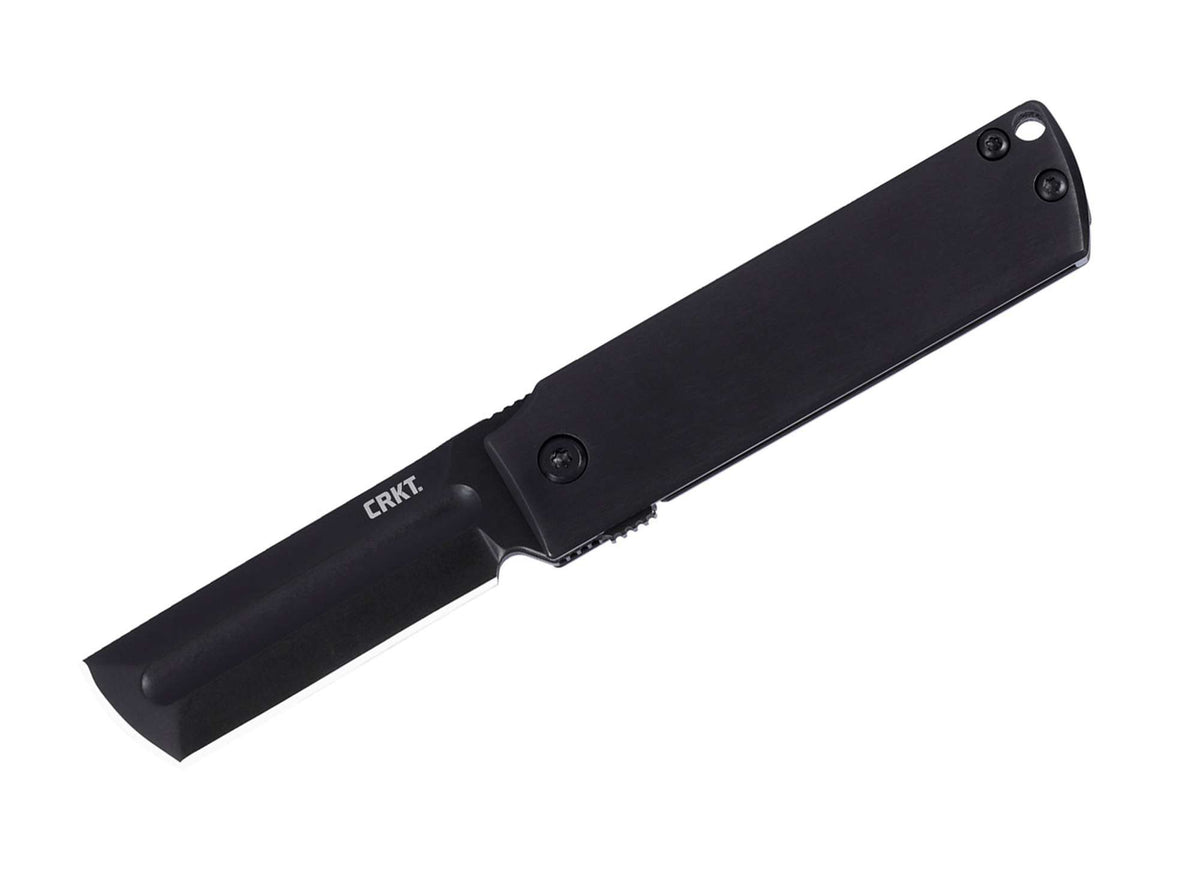Briceag MinimalX Frame Lock All Black CRKT- Lama Tanto, Frame Lock