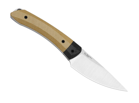 Briceag Momo Fix 3 Kizer- Lama S35VN, Maner Micarta CF