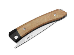 Briceag Momo Nitro-V Black G10 Micarta Natural Kizer- Maner G10 Micarta, Lama 154CM