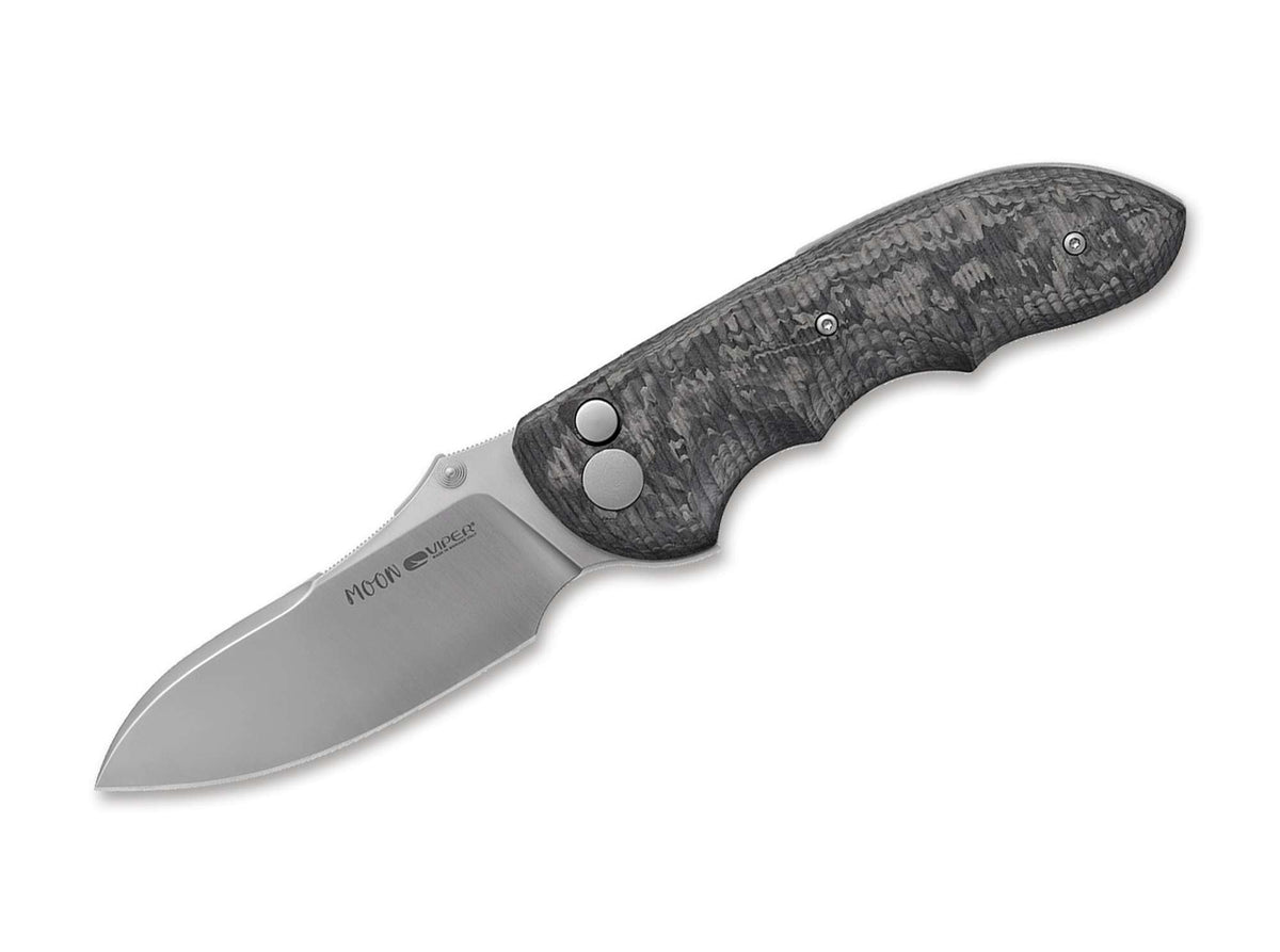 Briceag Moon CF Black Viper- Lama MagnaCut, Maner Carbon