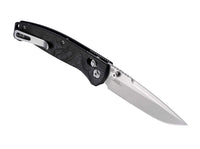 Briceag Mysto 3.4 Metal Black Diamond Richlite Hogue- Lama MagnaCut, Maner Richlite