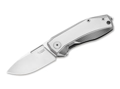 Briceag Nano Titanium Grey LionSteel- Maner Titan, Lama MagnaCut