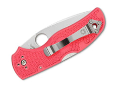 Briceag Native 5 Pink Spyderco- Maner FRN Anti-Alunecare, Culoare Roz