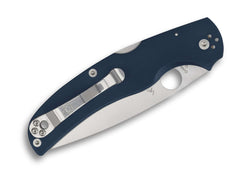 Briceag Native Chief Blue G10 CPM-SPY27 PlainEdge Spyderco- Robust, EDC