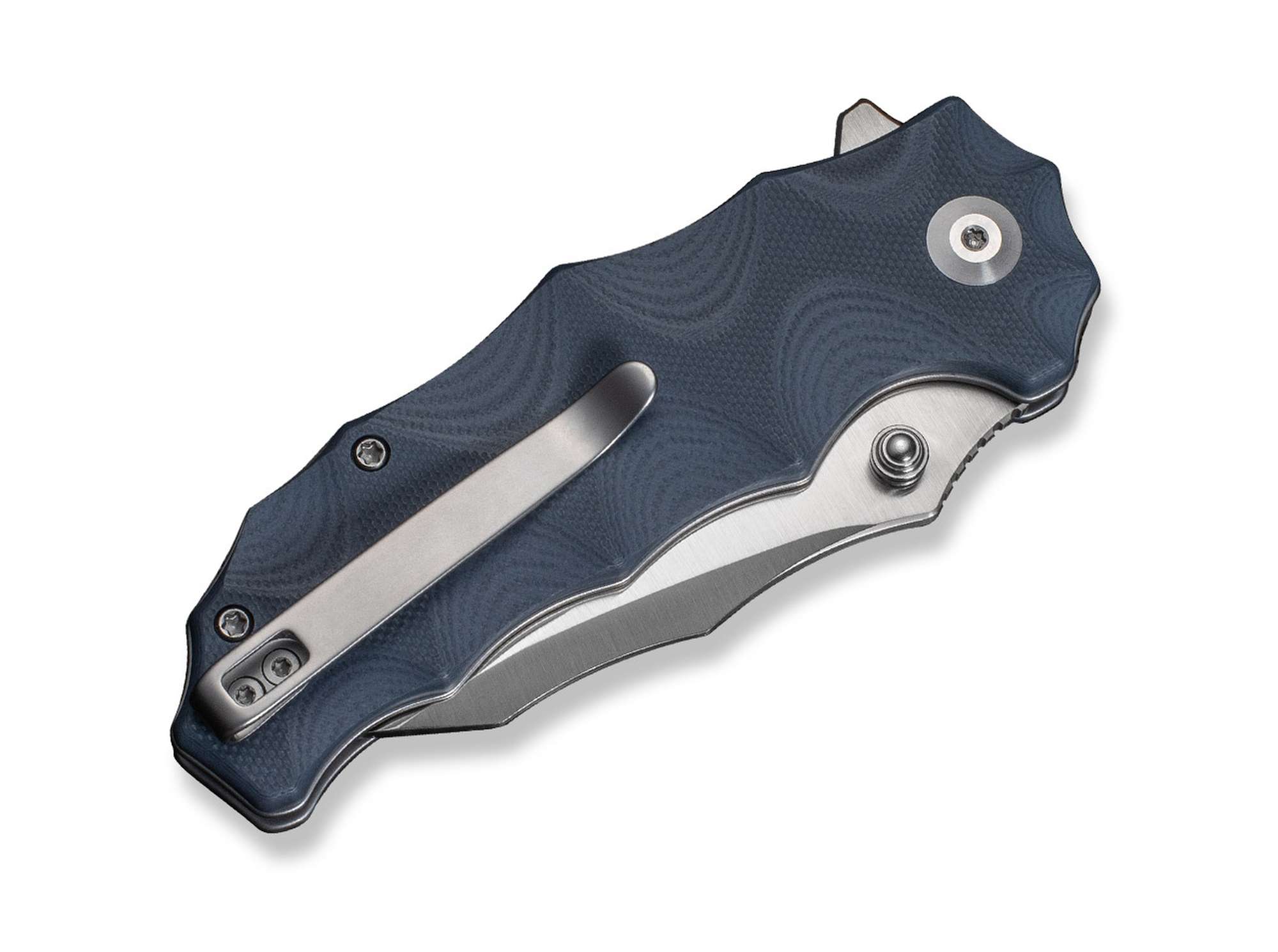 Briceag Natterjack Blue G10 CIVIVI- Sistem Button Lock, Robust