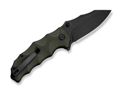 Briceag Natterjack OD Green G10 Black Stonewashed CIVIVI- Button Lock, Utilizare EDC