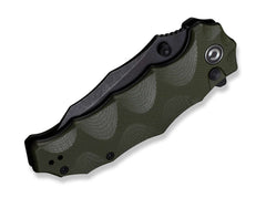 Briceag Natterjack OD Green G10 Black Stonewashed CIVIVI- Button Lock, Utilizare EDC