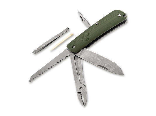Briceag Naturensöhne MK II NXT Heinr. Böker Baumwerk GmbH- G10, Slipjoint