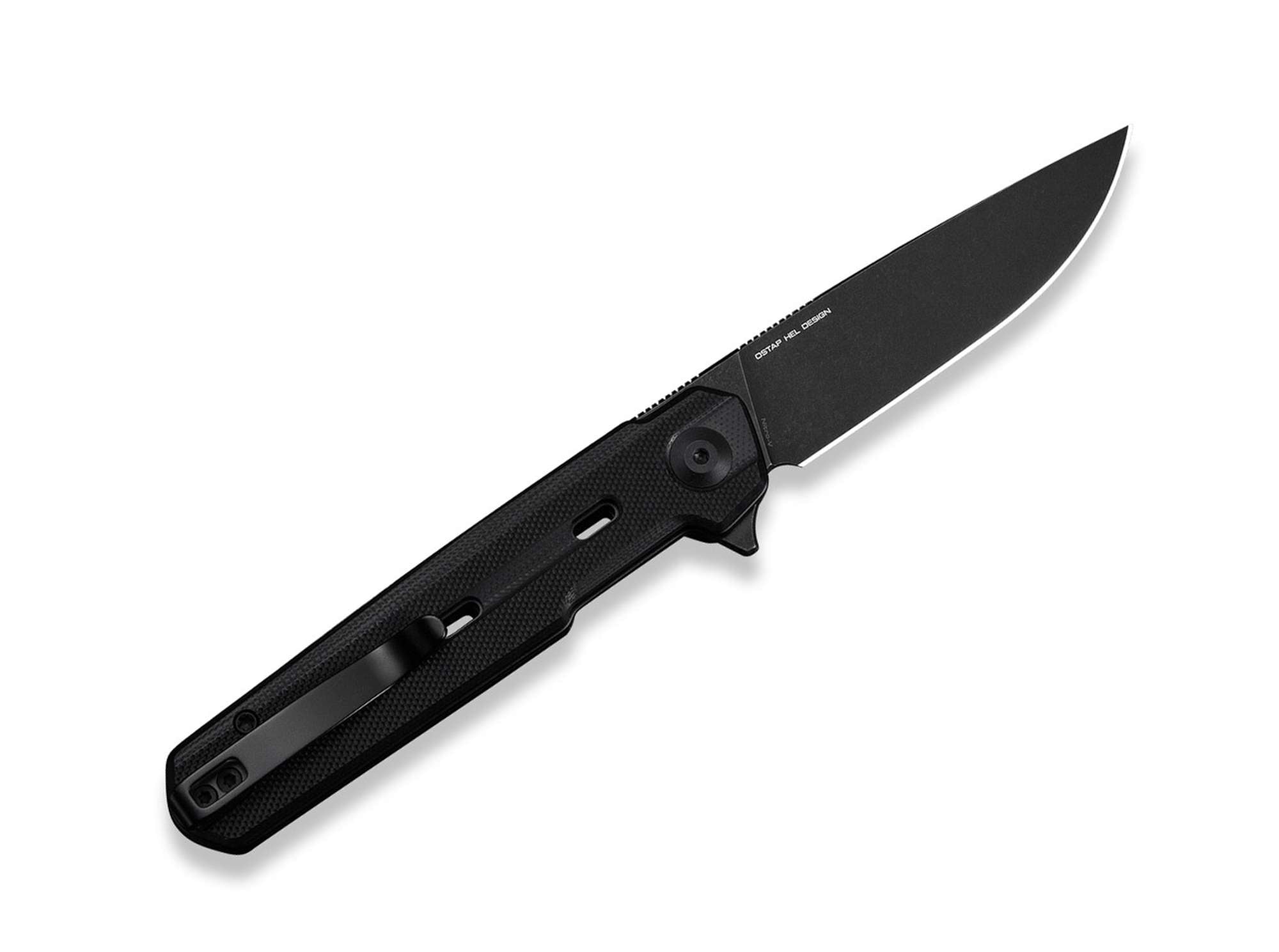 Briceag Navo Nitro-V G10 All Black CIVIVI- Lama Nitro-V, Maner G10
