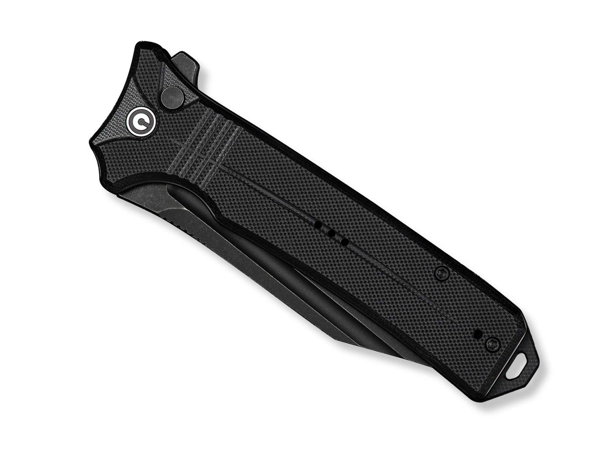 Briceag Neurohaptic Nitro-V G10 All Black CIVIVI- Lama Nitro-V, Maner G10