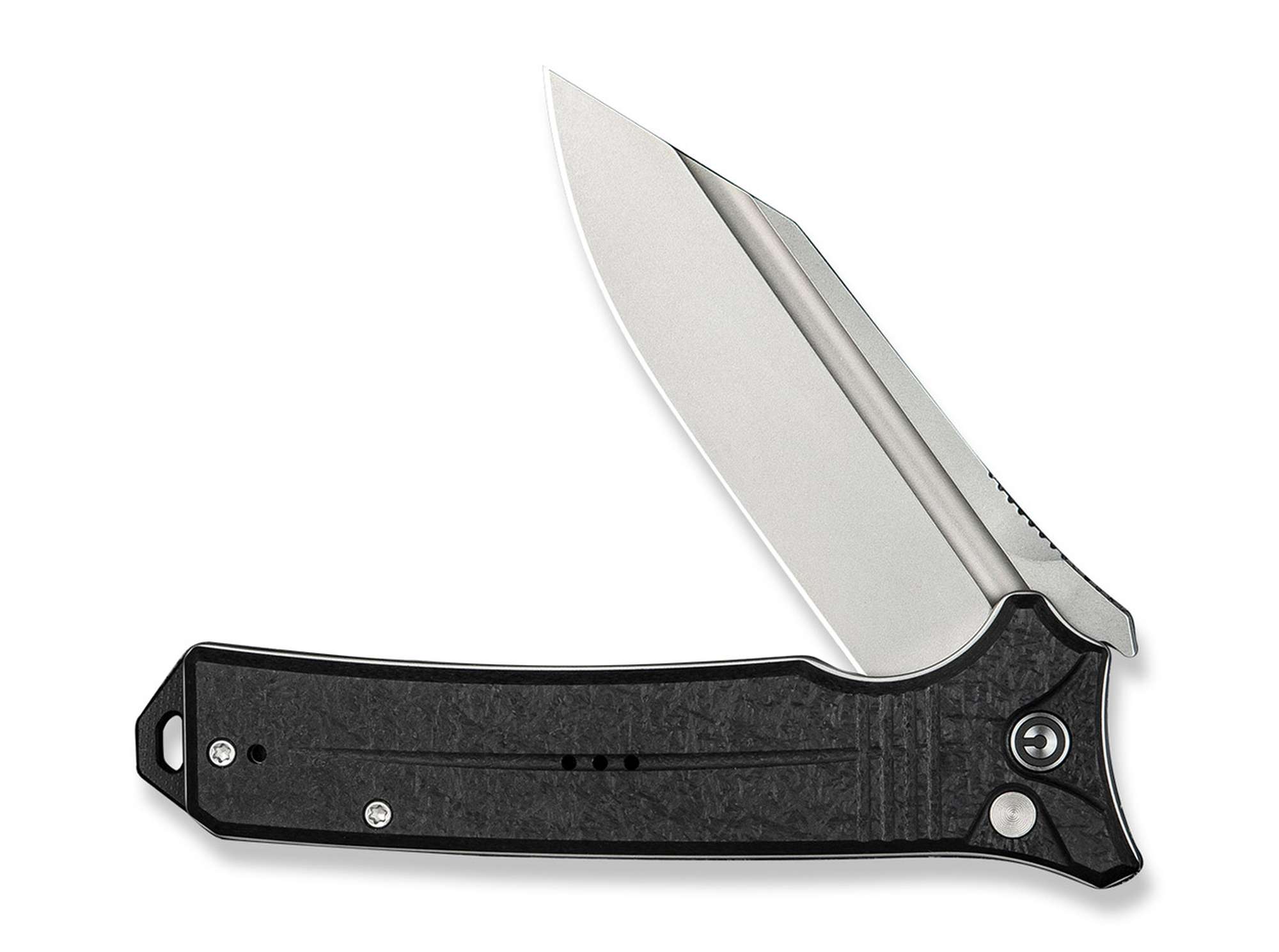 Briceag Neurohaptic Nitro-V Shredded G10 Black CIVIVI- Lama Nitro-V, Button Lock