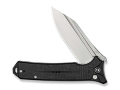 Briceag Neurohaptic Nitro-V Shredded G10 Black CIVIVI- Lama Nitro-V, Button Lock