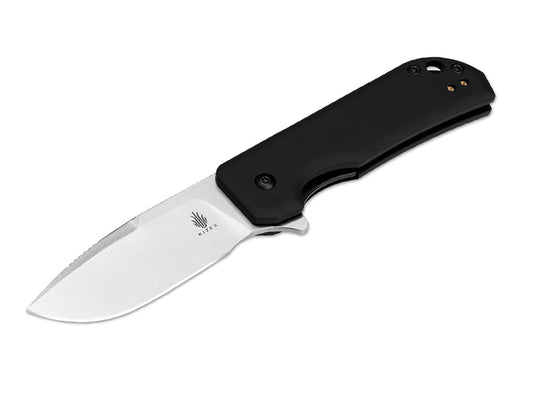 Briceag Nice Guy Aluminum Black Kizer- Lama Nitro-V, Maner Aluminiu Negru