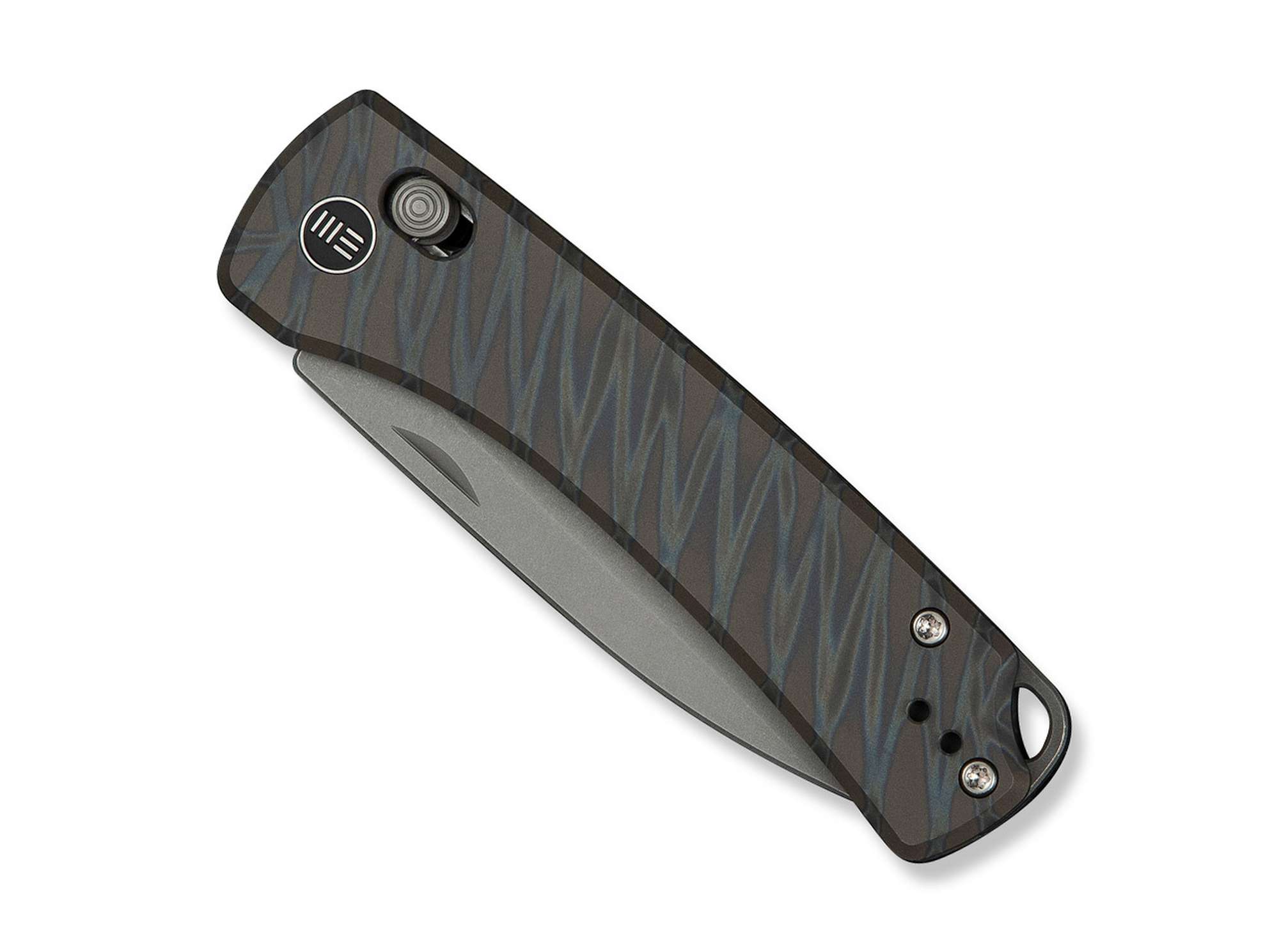 Briceag Nightblade 20CV Titanium Tiger Stripe WE Knife- Lama 20CV, Maner Titanium