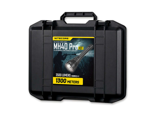Briceag Nitecore MH40 PRO Hunting Set Boker- Distanță Extremă, Funcție Power Bank