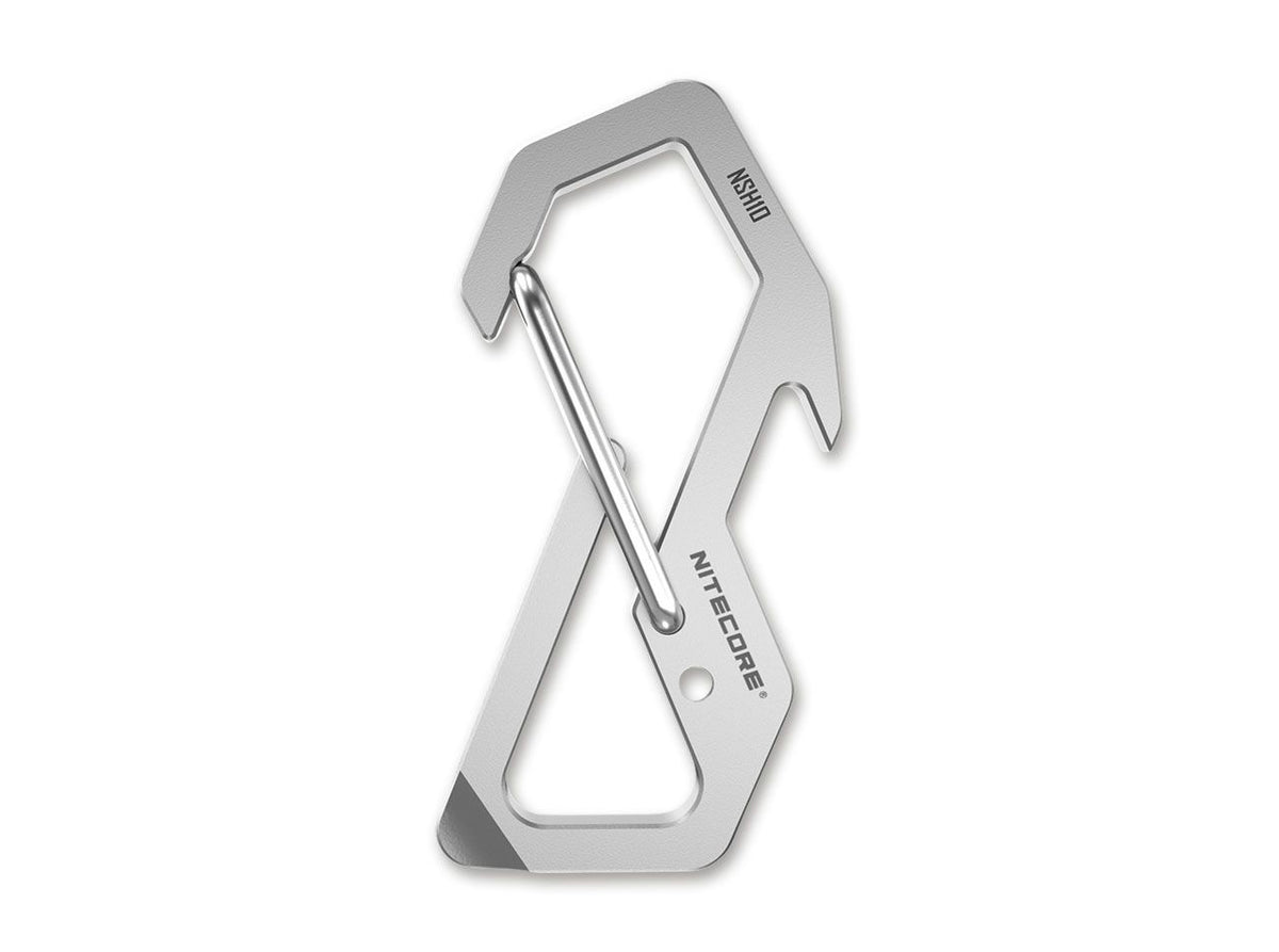 Briceag Nitecore NHS10 Carabiner Boker- Deschizator sticle, Surubelnita integrata