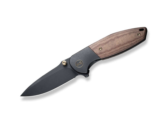 Briceag Nitro Mini Black Titanium Micarta Brown WE Knife- EDC, Compact