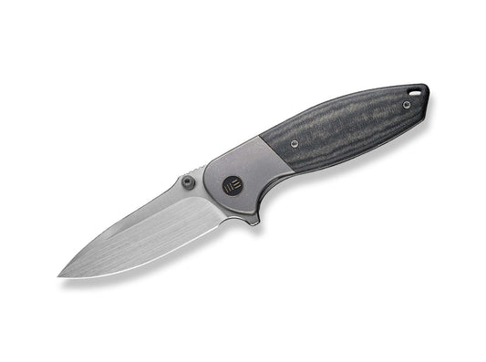 Briceag Nitro Mini Grey Titanium Micarta Black WE Knife- Lama CPM-20CV, EDC