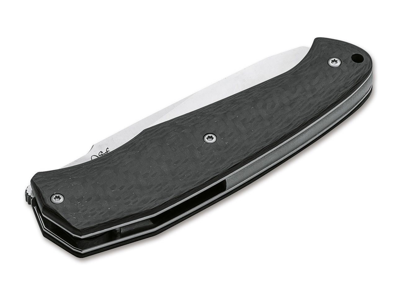 Briceag Novis Carbon Fiber Viper- Maner Fibra de Carbon, Otel M390