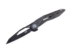 Briceag Nucleus MagnaCut Titanium CF All Black CRKT- Lama MagnaCut, Mâner Titan