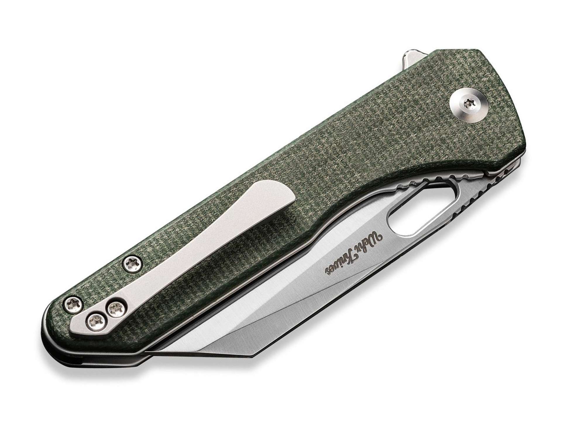 Briceag Nugz Micarta Green CIVIVI- Lama, Maner Micarta Verde