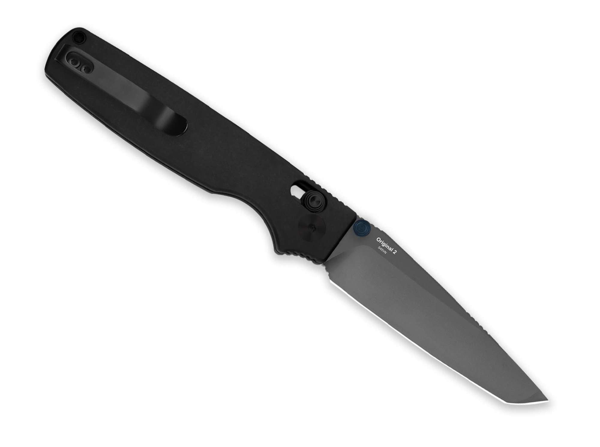 Briceag Original 2 S45VN Black Ti DLC Kizer- Maner Titan Negru, Utilizare EDC