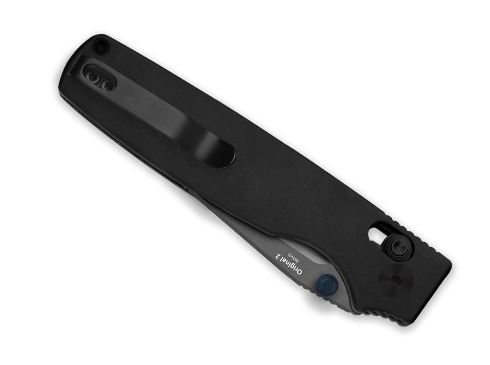 Briceag Original 2 S45VN Black Ti DLC Kizer- Maner Titan Negru, Utilizare EDC
