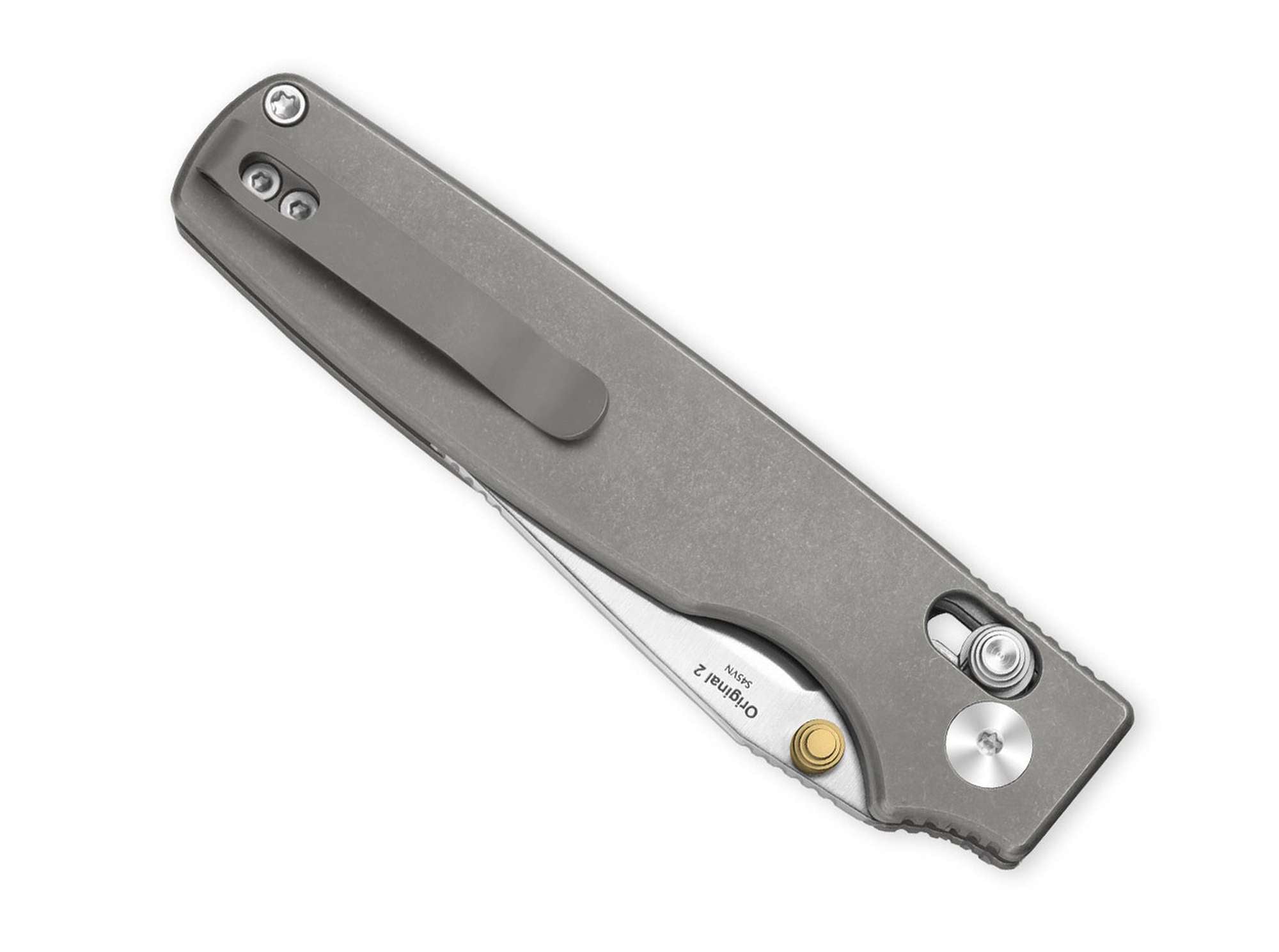 Briceag Original 2 S45VN Ti Kizer- Lama S45VN, Maner Titan