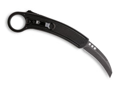 Briceag OTF Karambit CobraTec- Lamă D2 Stonewash, Mâner Aluminiu CNC